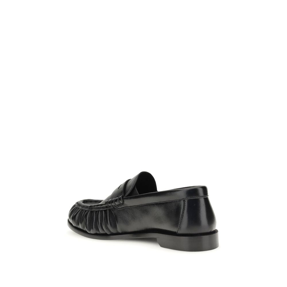 Saint Laurent Schwarze Lamm-Ovis-Aries-Aries-Slipper