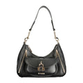 Guess Jeans schwarze Handtasche aus Polyurethan für Damen