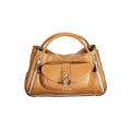 Sac à main Guess Jeans pour femmes en polyuréthane marron, design élégant et tendance visible sur l'image.