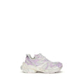 Sneakers sport multicolores en polyuréthane de Balenciaga, chaussures athlétiques tendance avec design coloré.