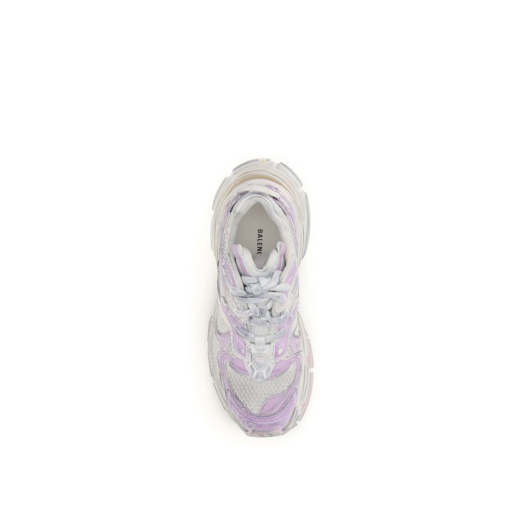 Chaussures de sport Balenciaga multicolores en polyuréthane, baskets athlétiques modernes avec design coloré et tendance.