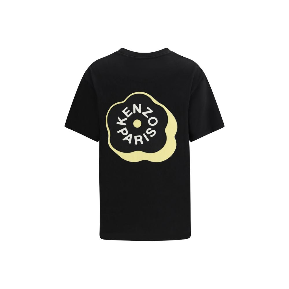 Kenzo schwarzes Baumwoll-T-Shirt