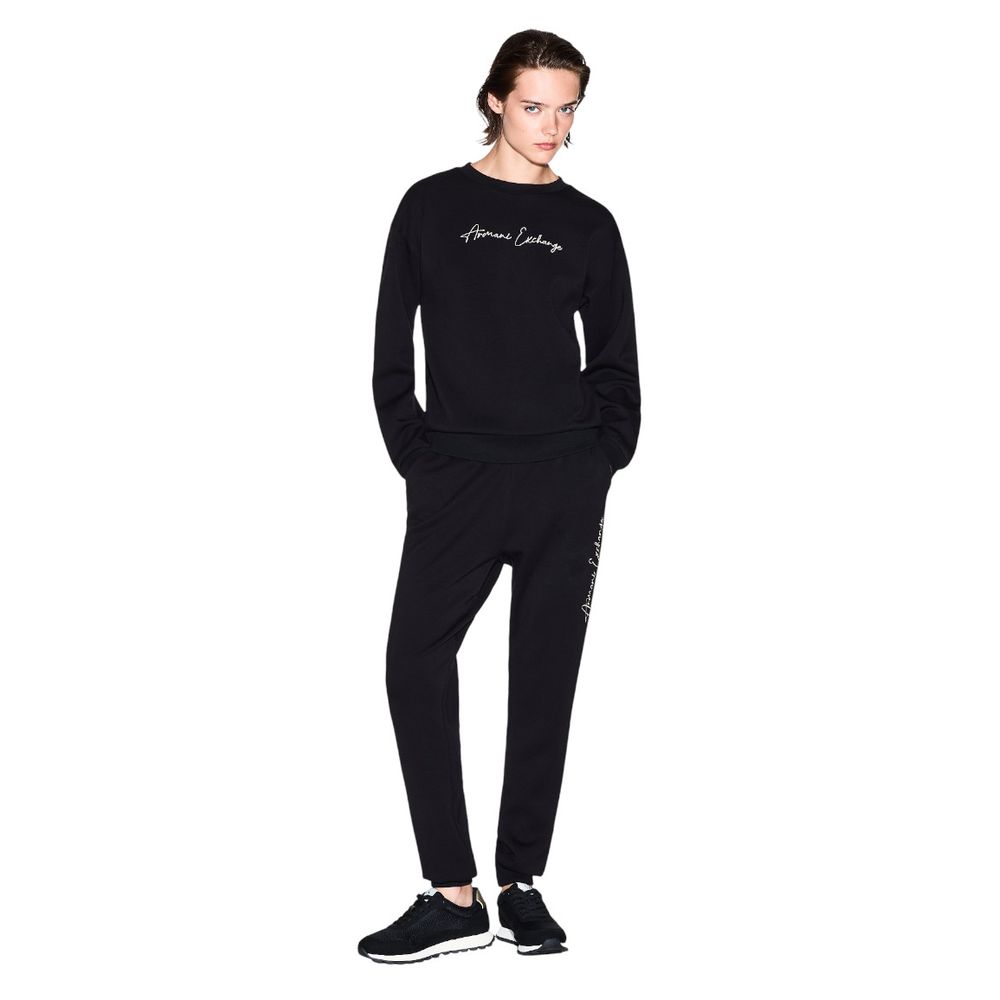 Pantalons de training Armani Exchange Bicolor en viscose, joggeurs confortables pour sport et détente.