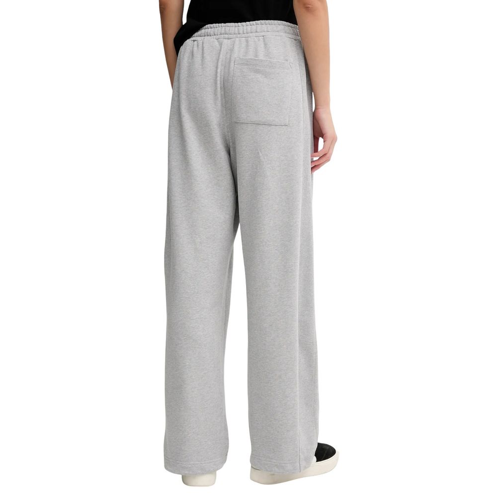 Pantalons de jogging en coton gris de Calvin Klein Jeans pour homme, confortables et décontractés.