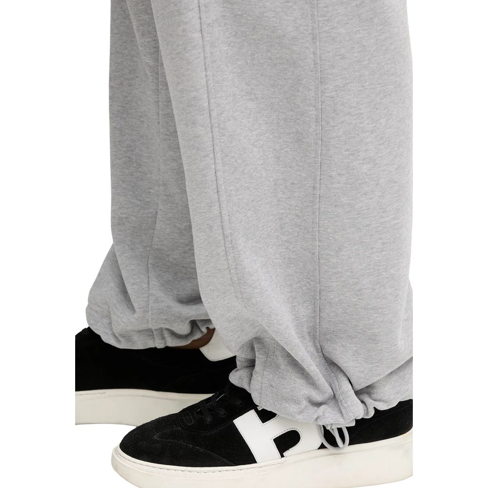 Pantalons de jogging en coton gris de Calvin Klein Jeans, vêtements de sport décontractés pour hommes.