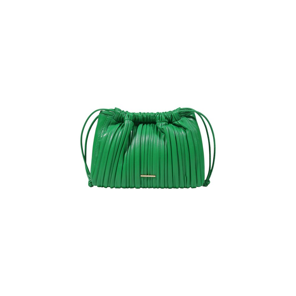 Sac à main bicolore en polyethylene de Calvin Klein, avec poignées et design moderne, visible sur l'image.