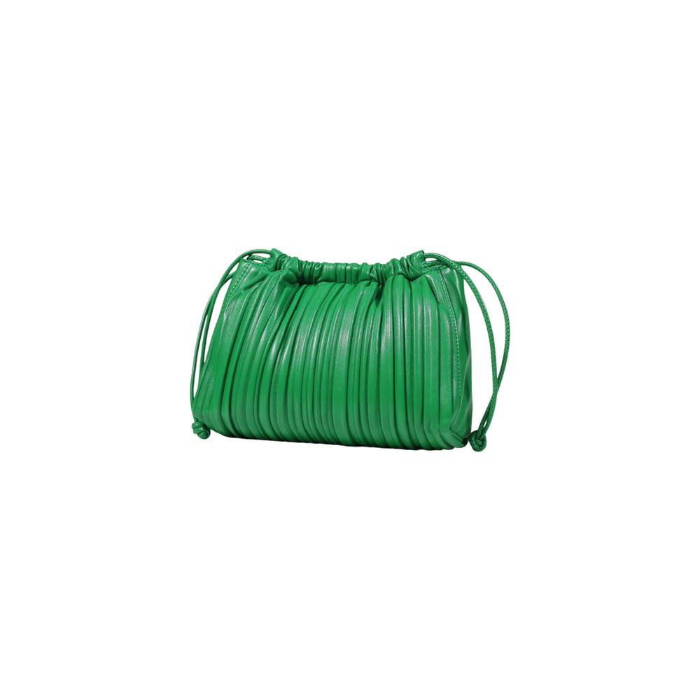 Sac à main bicolore en polyethylene de Calvin Klein, vue détaillée du design moderne et élégant.