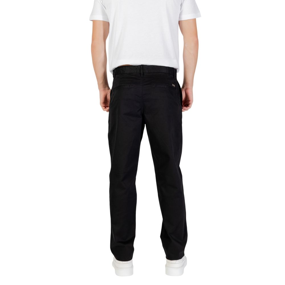 Armani Exchange Schwarze Skinny-Hose aus Baumwolle