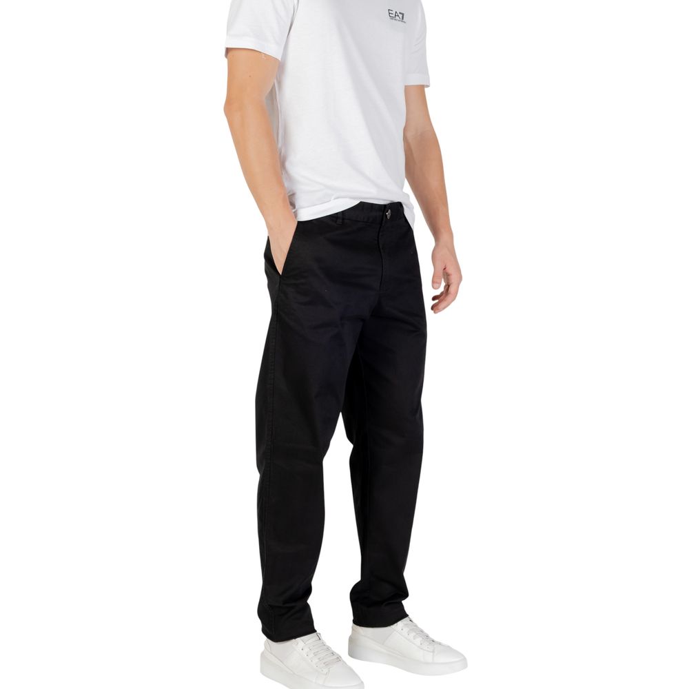 Armani Exchange Schwarze Skinny-Hose aus Baumwolle