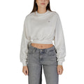 Sweatshirt Tommy Hilfiger Jeans en coton recyclé couleur crème, coupe décontractée et détails modernes visibles sur l'image.