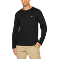 Ralph Lauren Schwarzes Langarmshirt aus Baumwolle