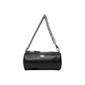 Sac à main Tommy Hilfiger Jeans en cuir artificiel noir avec détails élégants, idéal pour un style chic et moderne.