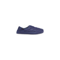 Chaussons en textile bleu Ralph Lauren avec semelle souple et design élégant, parfaits pour un confort décontracté à la maison.