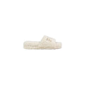 Ralph Lauren Creme Textil-Hausschuhe