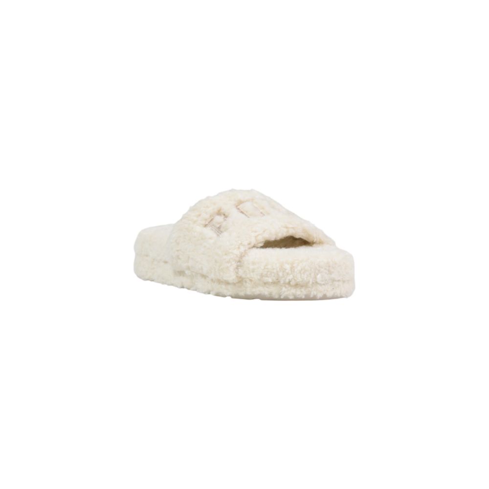 Ralph Lauren Creme Textil-Hausschuhe