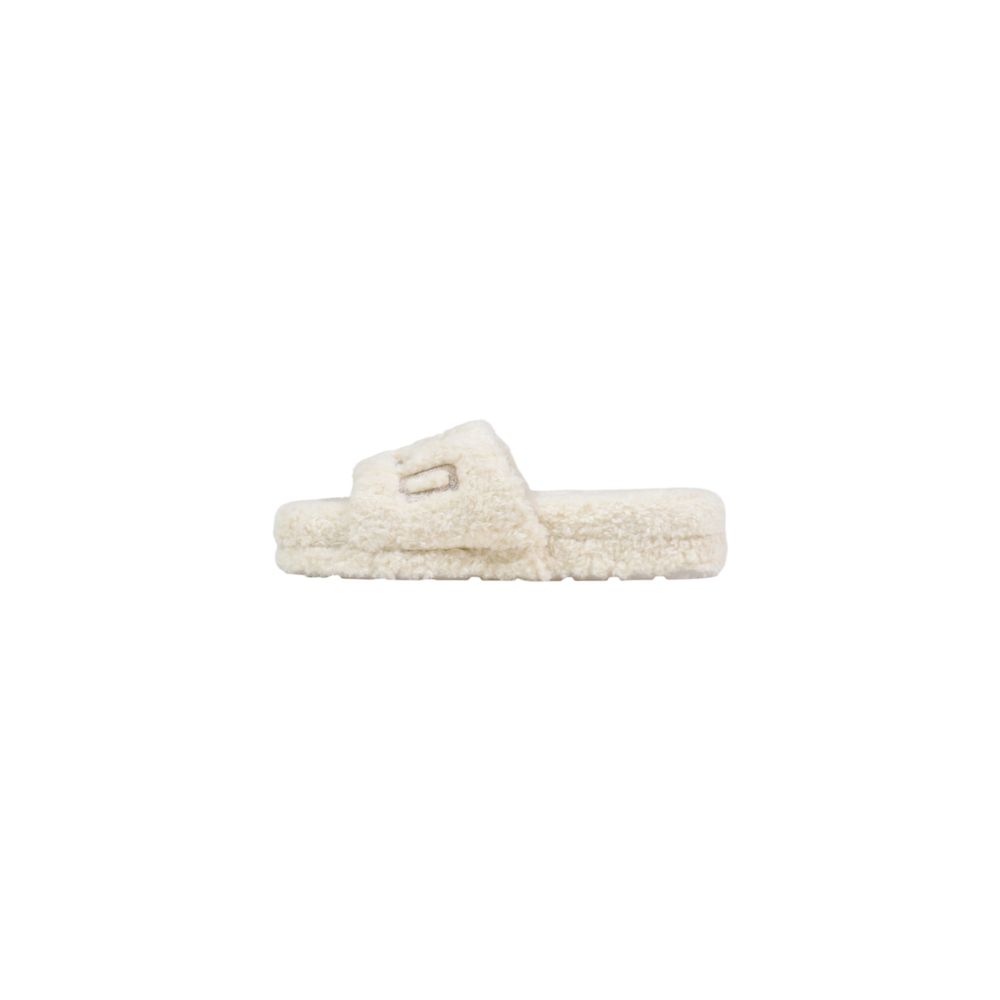 Ralph Lauren Creme Textil-Hausschuhe