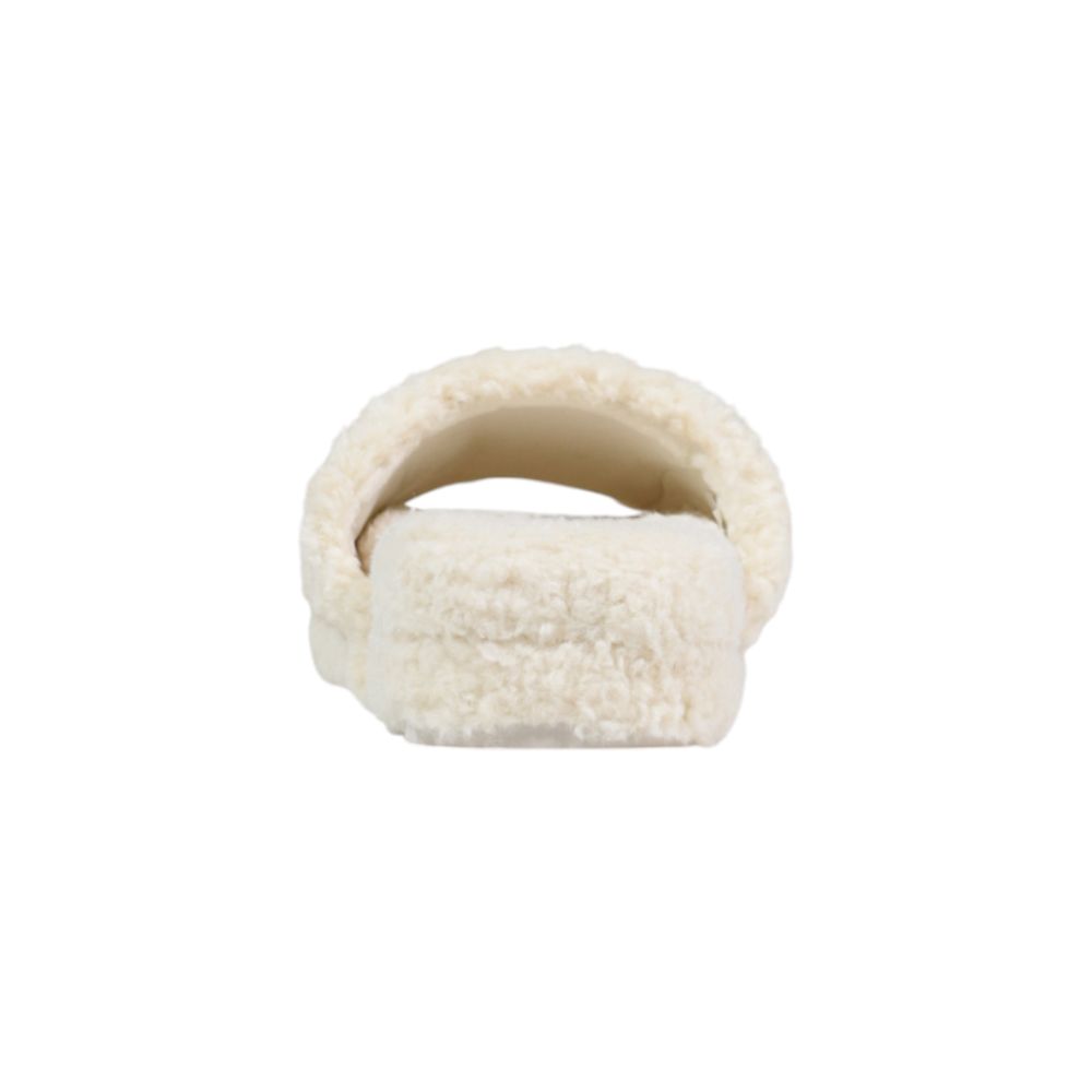 Ralph Lauren Creme Textil-Hausschuhe