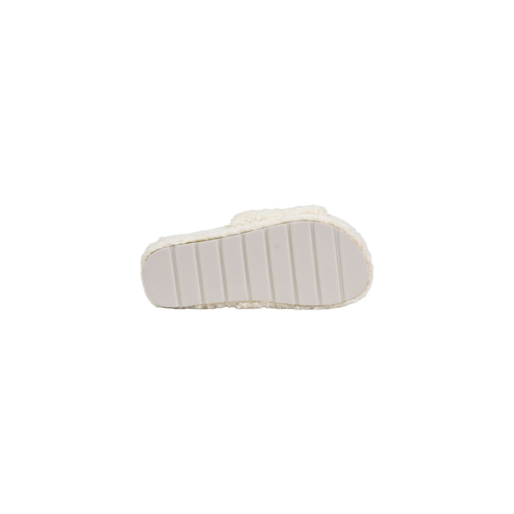 Ralph Lauren Creme Textil-Hausschuhe