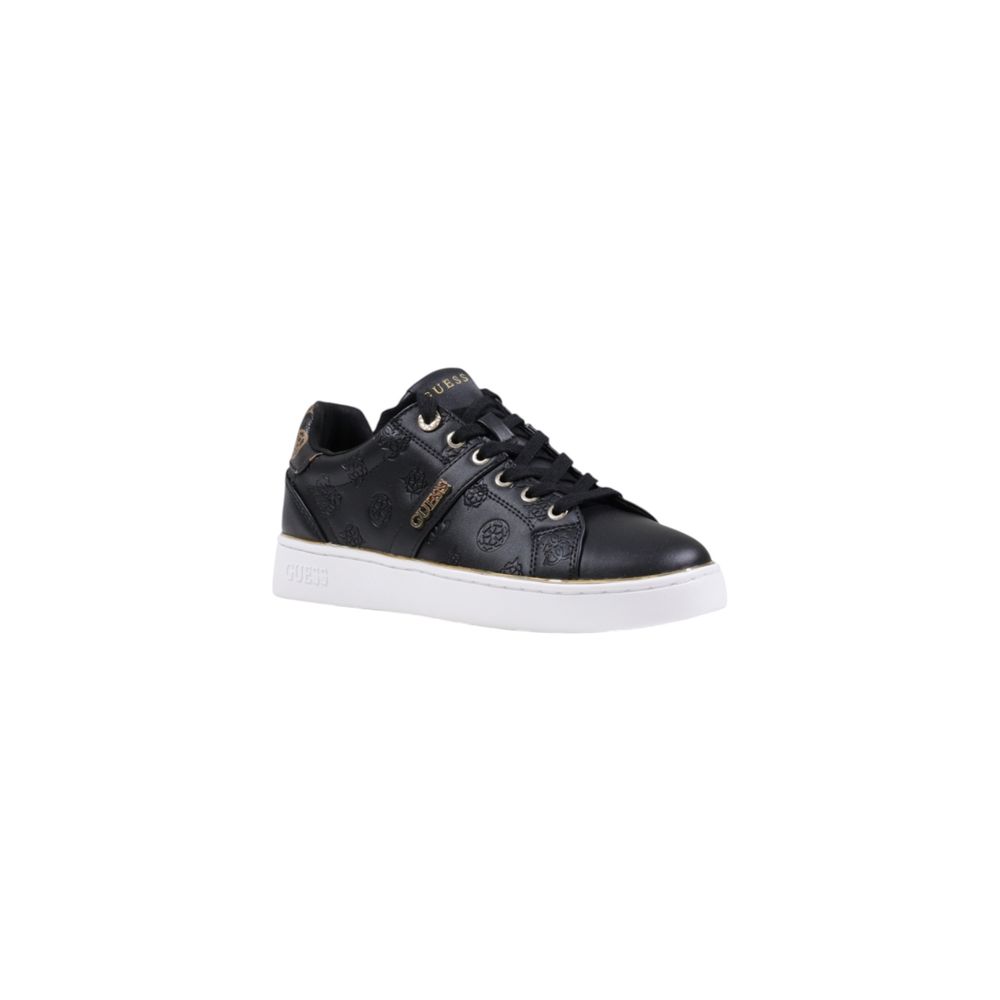 Guess Schwarze Polyethylen Low-Top-Sneaker