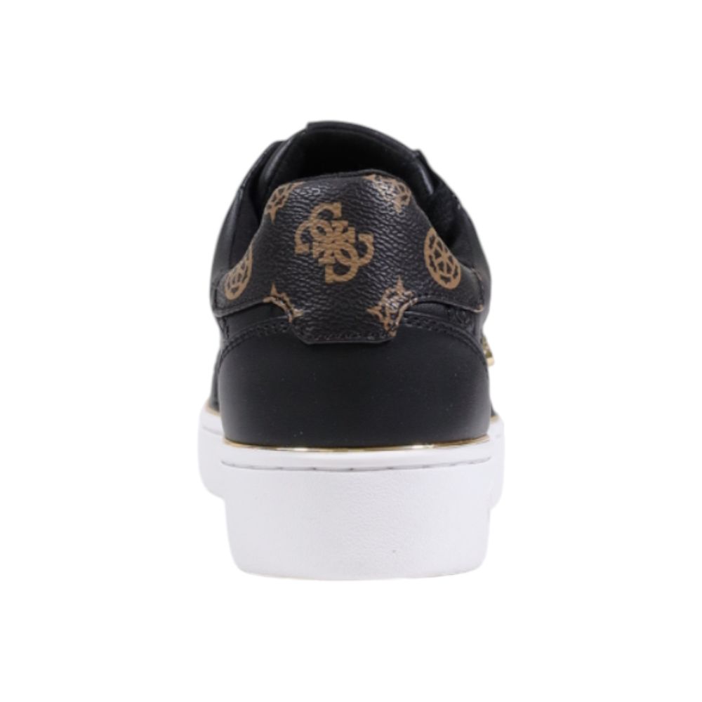 Guess Schwarze Polyethylen Low-Top-Sneaker