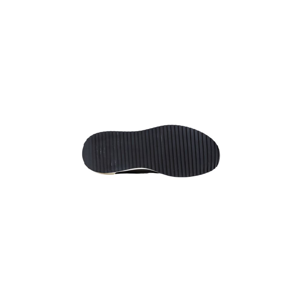 Chaussures de sport bicolores en polyester Armani Exchange, baskets athlétiques modernes pour homme.