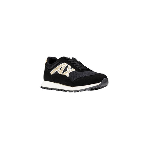 Chaussures de sport bicolores en polyester Armani Exchange, baskets athlétiques modernes pour homme.