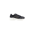 Chaussures de sport bicolores en polyester Armani Exchange, baskets athlétiques modernes pour homme.