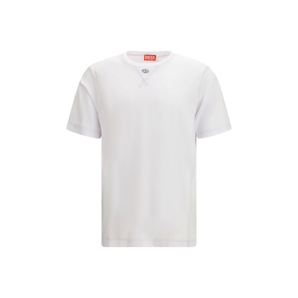 Diesel Schwarzes Baumwoll-T-Shirt