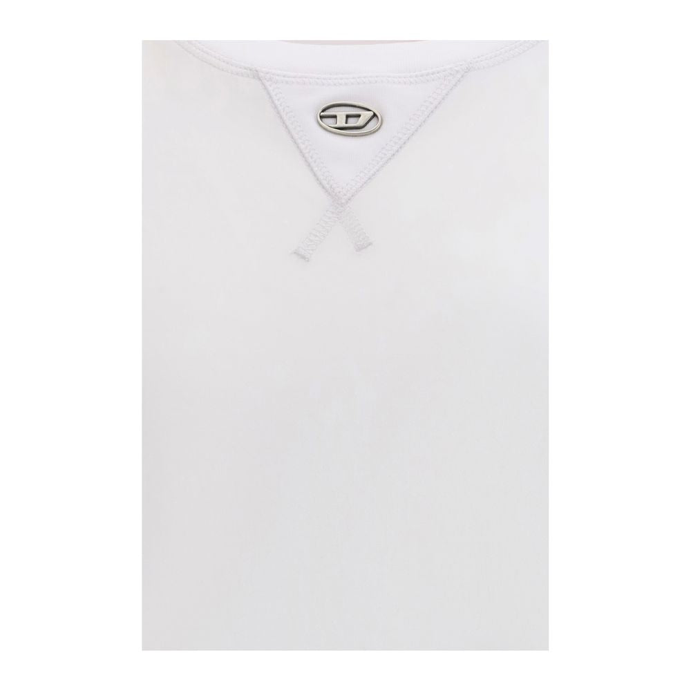 Diesel Schwarzes Baumwoll-T-Shirt