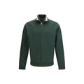 Veste en polyamide bicolore Gucci, coupe-vent avec détail élégant, visible en image.