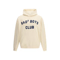Sweatshirt en coton bicolore Dsquared² avec logo, manches longues et coupe décontractée, vue de face.