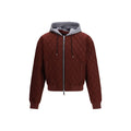 Dsquared² Bordeaux Stoff-Bomberjacke