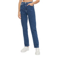 Jeans skinny en coton bleu de la marque Calvin Klein Jeans, affichant une coupe ajustée et un style moderne.