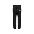 Pantalon de jogging noir en coton de Balmain, style décontracté avec logo sur la jambe, pour entraînement et détente.