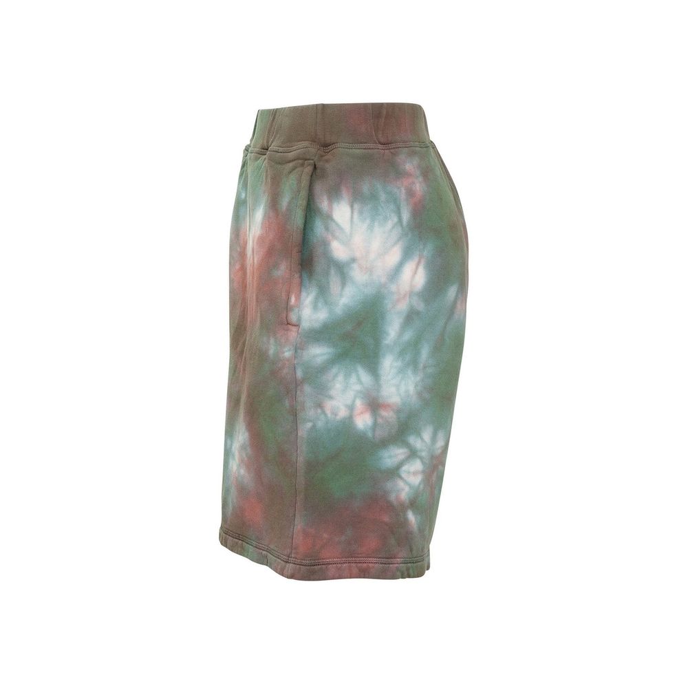 Shorts en coton bicolores Dsquared², style décontracté avec taille ajustable et poches latérales.