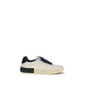 Dolce & Gabbana Multicolor Kalbsleder Bos Taurus Low Top Sneakers