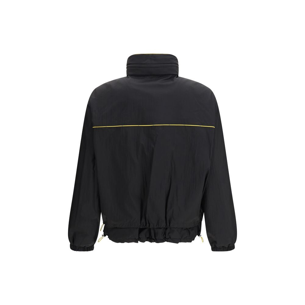 Fendi schwarze Polyamid-Shell-Jacke