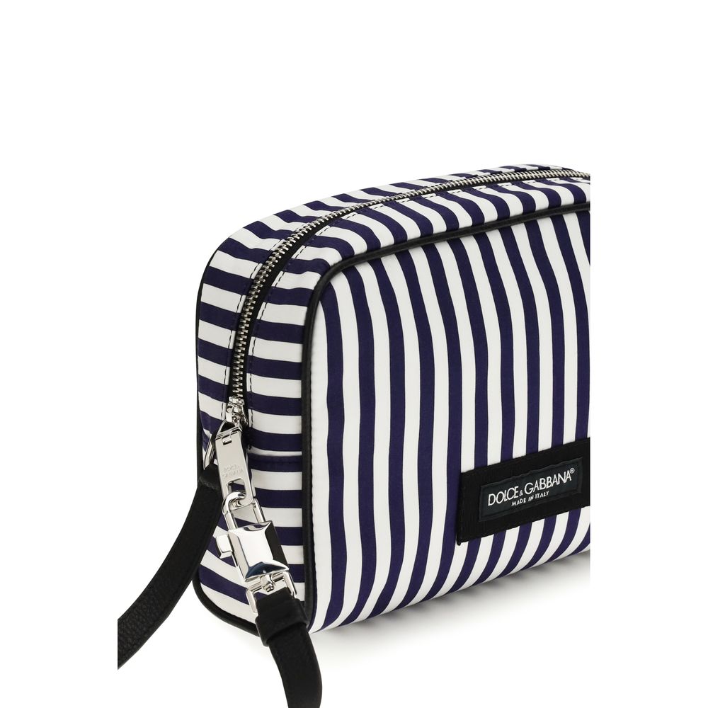Sac à main multicolore en coton de Dolce & Gabbana, élégant et spacieux, avec détails colorés et design emblématique.