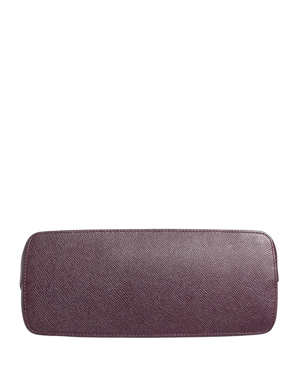 Dolce & Gabbana Dark Purple Leather DG Logo Zip Around Hand Purse Wallet