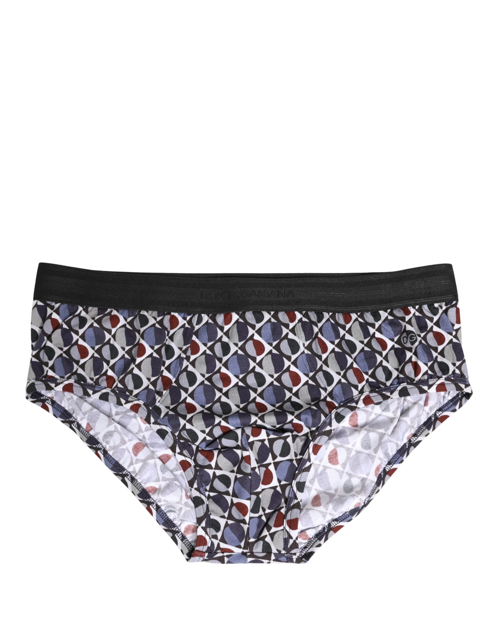 Sous-vêtements homme Dolce & Gabbana Brando à motif multicolore, coupe ajustée et design élégant.