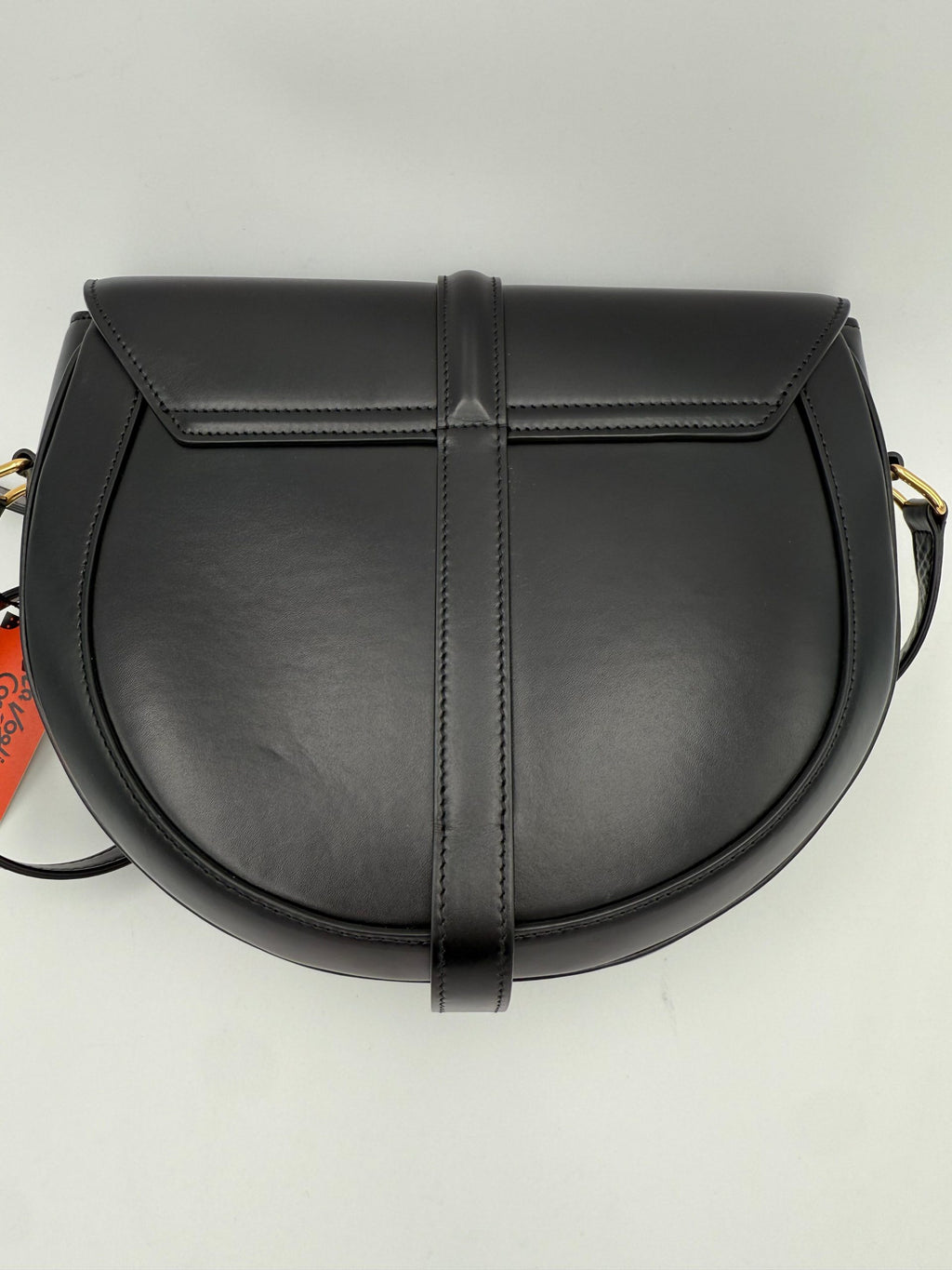 Sac besace noir Celine CELINE CELINE Sac 16 grande sac à main en cuir avec bandoulière robuste et design élégant