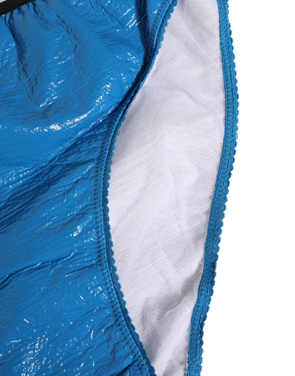 Culotte haute Dolce & Gabbana avec ceinture logo bleue, sous-vêtements pour femme, élégant et confortable.