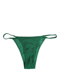Bikini de plage vert en nylon Dolce & Gabbana, maillot de bain deux pièces avec culotte confortable et style élégant