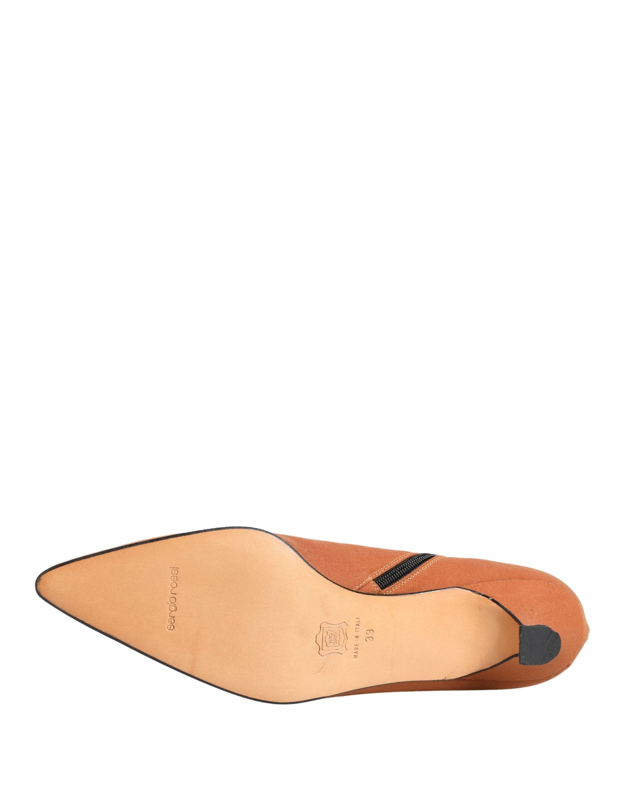 Bottes ankle en daim marron Dolce & Gabbana pour femmes, avec semelle en cuir et design élégant.
