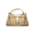 Sac à main Guess Jeans beige en polyuréthane pour femmes, élégant et tendance, avec détails modernes et finition soignée.