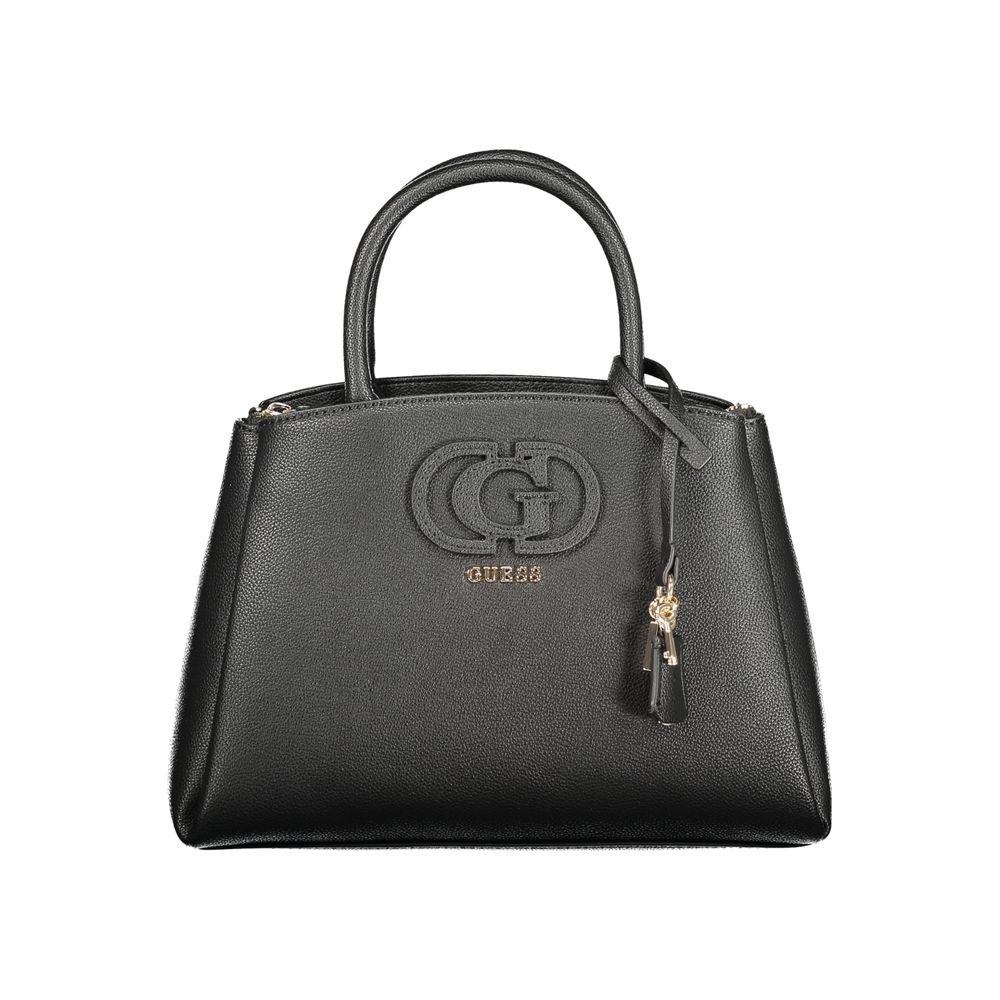 Sac à main Guess Jeans marron en polyuréthane pour femmes, élégant et tendance, avec détails modernes et finitions soignées.