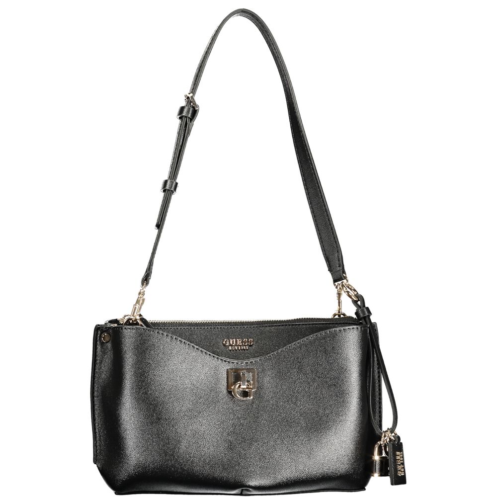 Portefeuille pour femmes Guess Jeans en cuir rouge, portefeuille Guess Jeans avec compartiments et logo.