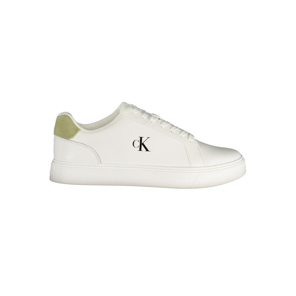 Calvin Klein Bianco Polyurethan Herren-Sneaker