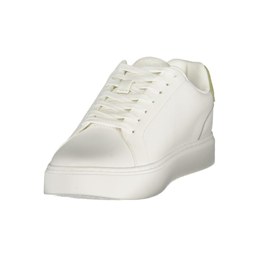 Calvin Klein Bianco Polyurethan Herren-Sneaker