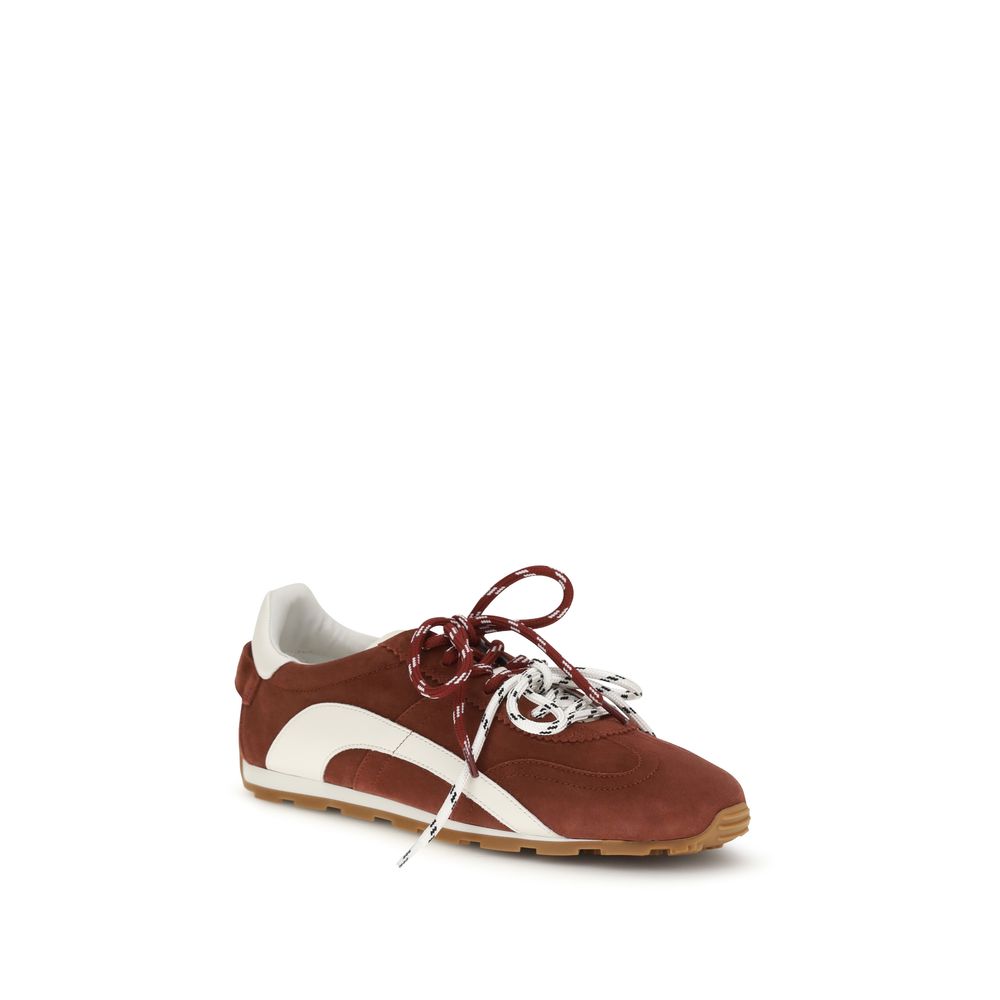 Sneakers basses en cuir de veau multicolore Dsquared² Bos Taurus, style décontracté et coloré pour homme.